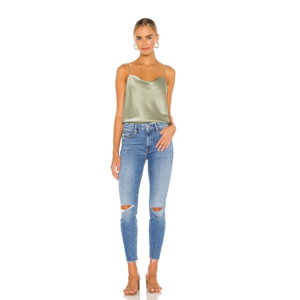 MOTHER | High Waisted Looker Ankle Fray Spice It Up Size 26